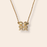 The Motherhood Necklace, Boy, Boy 18K Gold