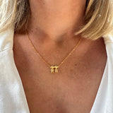 The Motherhood Necklace, Girl and Boy 18K Gold