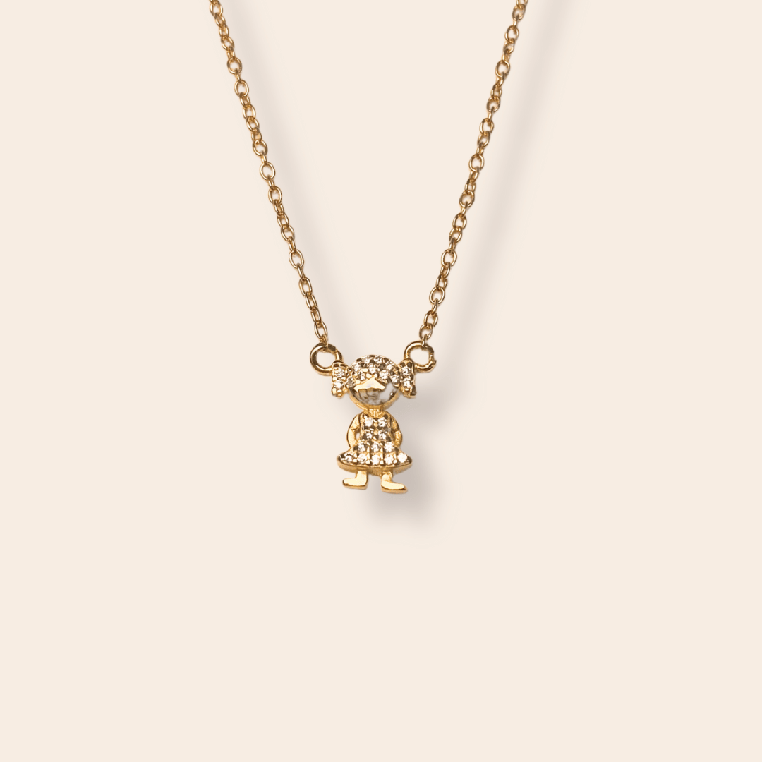 The Girl Mama Necklace 18K Gold