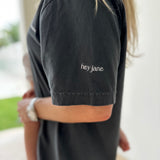 You Got This Mama Embroidered Oversized T-shirt - White Embroidery