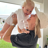 You Got This Mama Embroidered Oversized T-shirt - White Embroidery